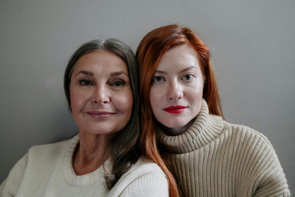 Two women side by side representing generational trauma and healing, EMDR therapy in Oakland and trauma therapy in Oakland